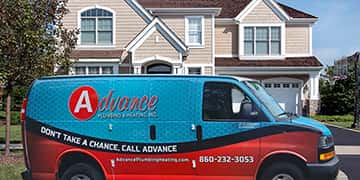 Advance Plumbing & Heating Fully-Stocked Service Truck.